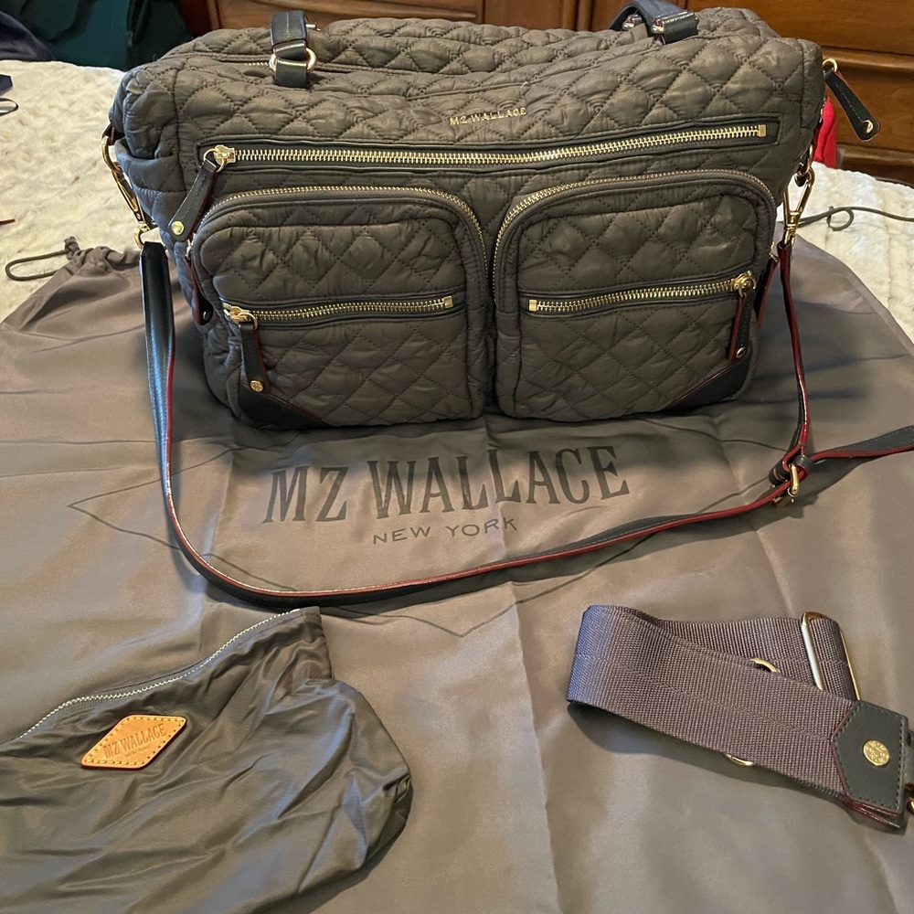 MZ Wallace Crosby Traveler in Gray (magnet)